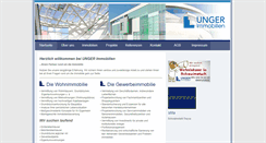 Desktop Screenshot of immobilien-unger.de